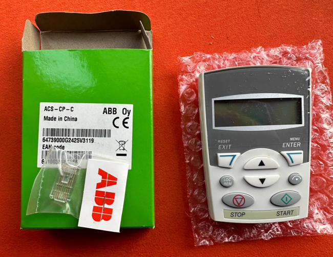 ABB ACS-CP-C Control Panel for ACS550/580 Drives | Intuitive Keypad