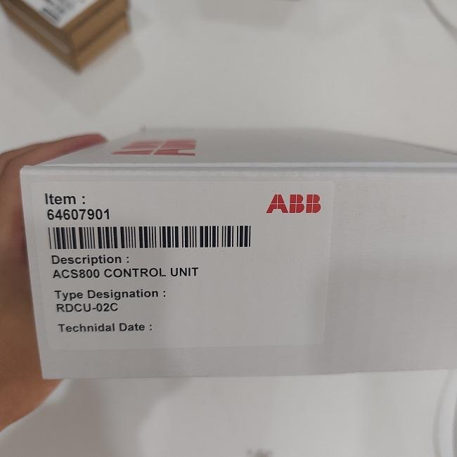 ABB RDCU-02C 64607901 Drive Control Unit for ACS600/800