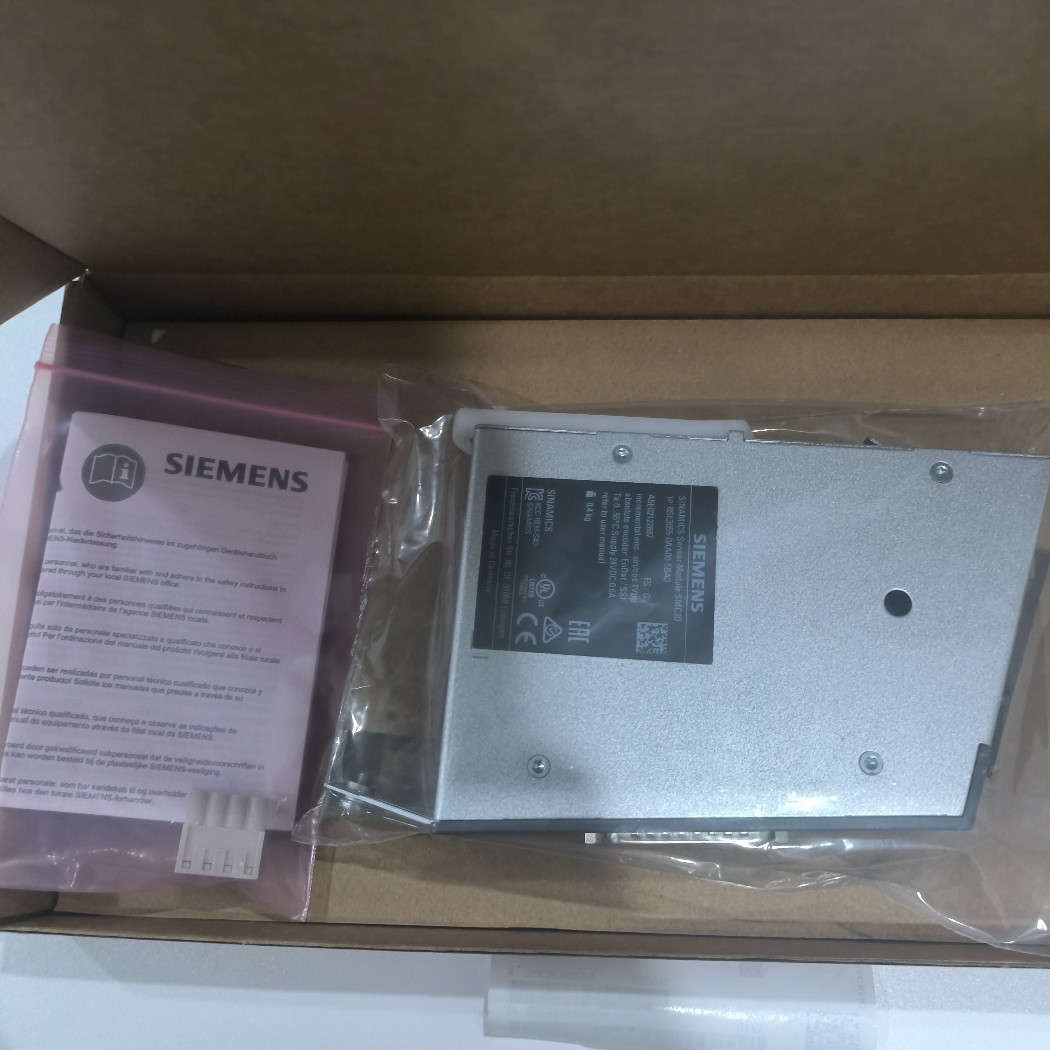 Module Slm Adm Siemens SINAMICS S120 SLM 5 kW Regenerative Power Module