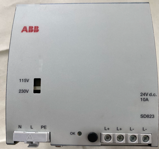 ABB SD823 24V DC Power Supply Module 10A for Industrial Automation