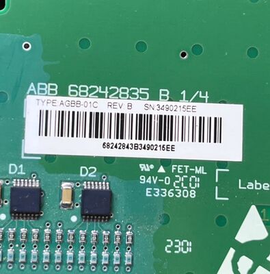 ABB AGBB-01C AC 800M Bus Backplane Control Module